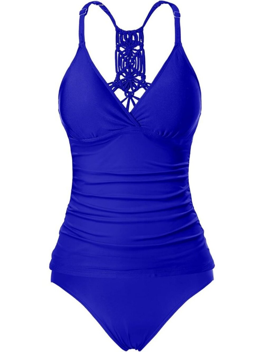 Tummy Control Two-Piece Tankini Swimsuit for Women - Flattering & Stylish